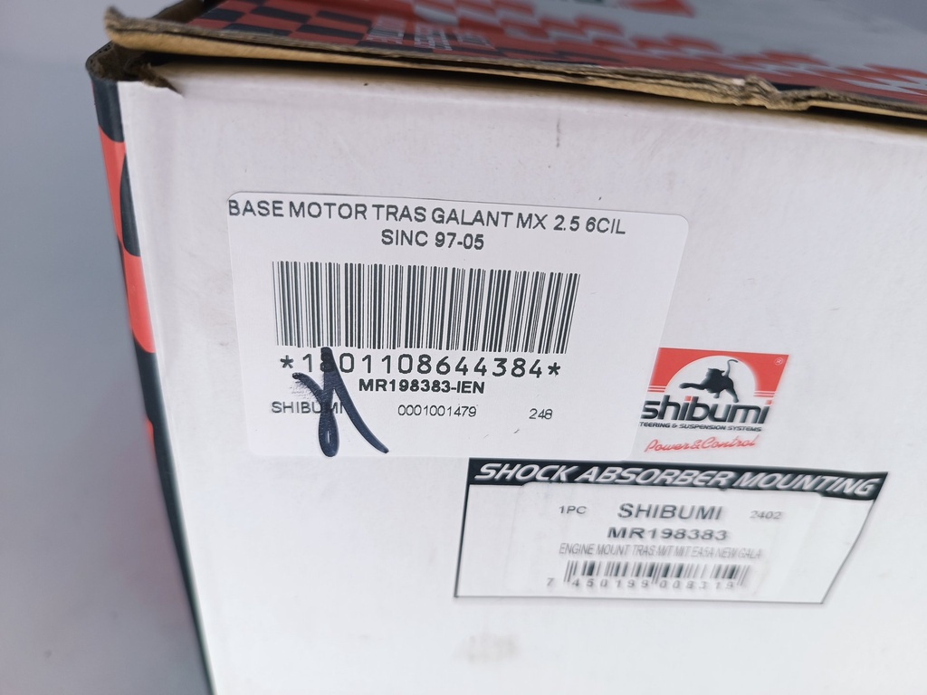 BASE MOTOR TRAS GALANT MX 2.5 6CIL SINC 97-05 - Vista 4