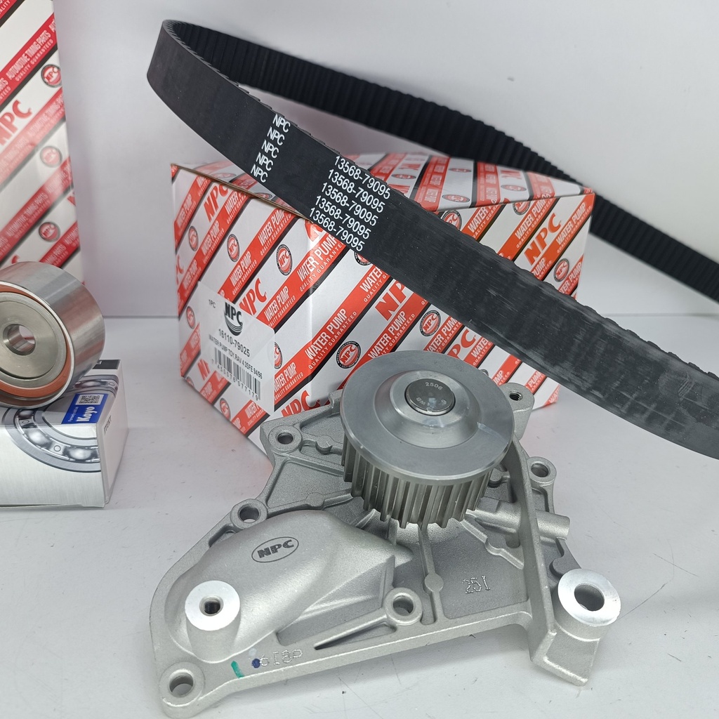 KIT CORREA TIEMPO CAMRY 2.2 92-01 CELICA 2.2 94-98 RAV4 2.0 96-01 (163D) CON BOMBA DE AGUA - Vista 4