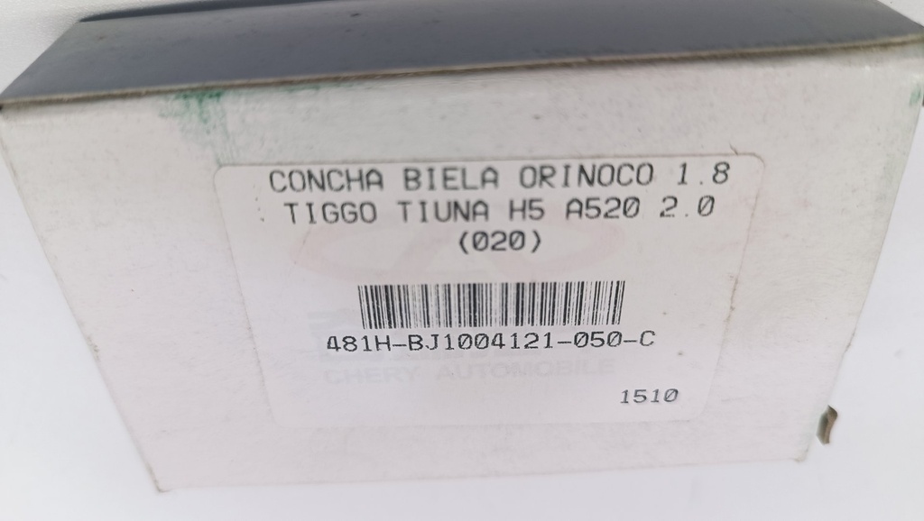 CONCHA BIELA ORINOCO 1.8 TIGGO TIUNA H5 A520 2.0 (020) - Vista 5