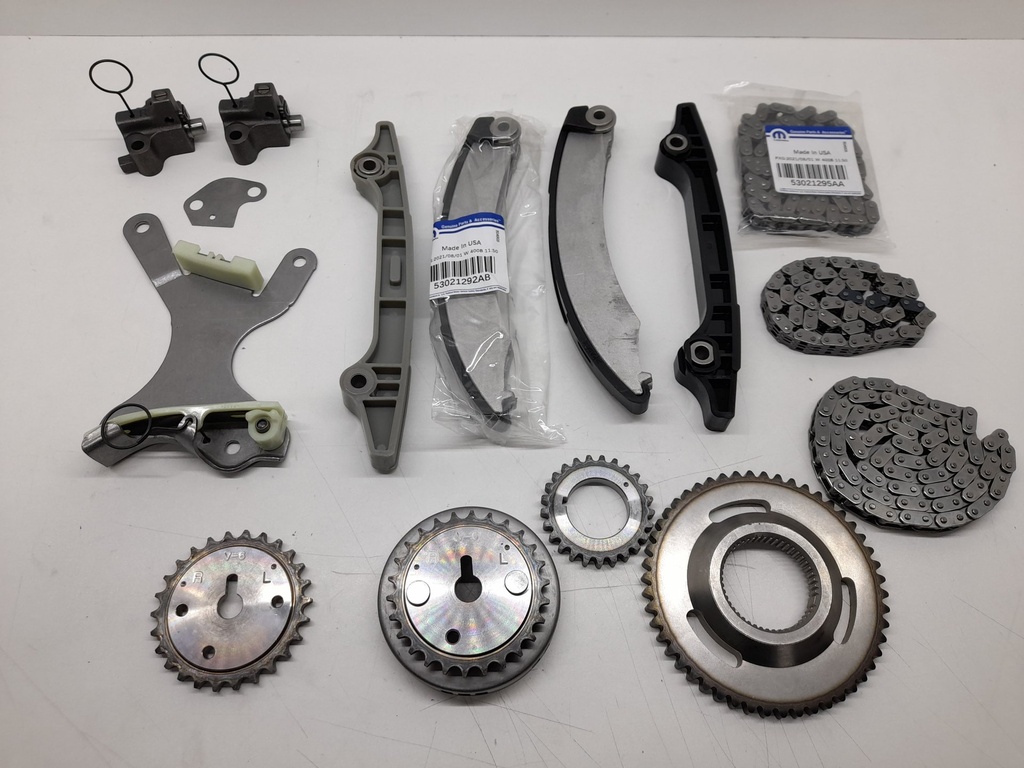 KIT CADENA TIEMPO JEEP CHEROKEE DAKOTA RAM LIBERTY KK 3.7 02-06 - Vista 7