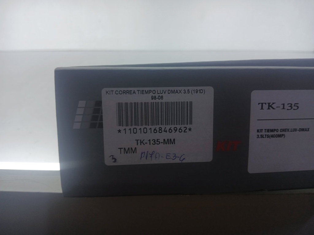 KIT CORREA TIEMPO LUV DMAX 3.5 (191D) 98-06 - Vista 4