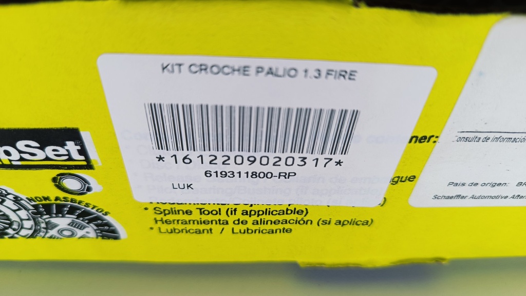 KIT CROCHE C/C 190MMX20E UNO PALIO SIENA FORZA 1.3 1.4 FIRE 8 Y 16 VAL - Vista 5