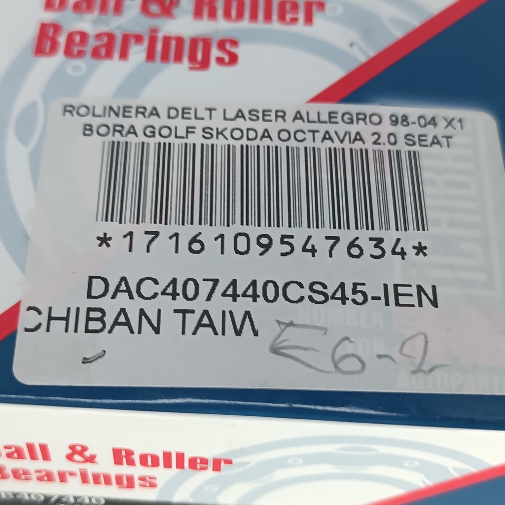 ROLINERA DELT LASER ALLEGRO 98-04 X1 BORA GOLF SKODA OCTAVIA 2.0 SEAT LEON TOLEDO 1.8 00-05 AUDI A3 99-05 40X74X40 - Vista 6