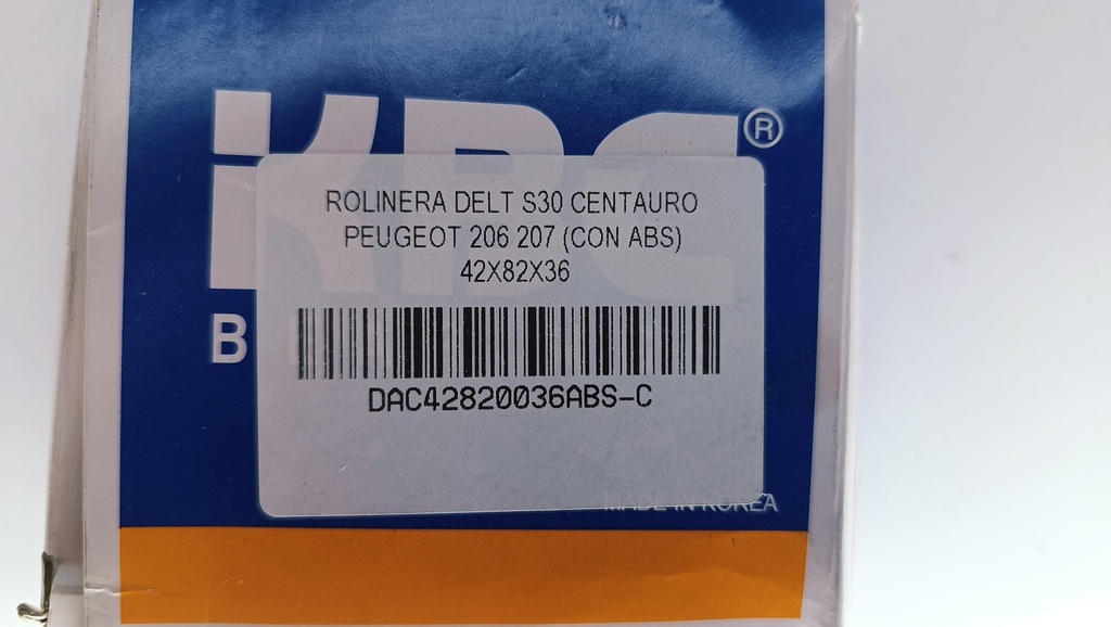 ROLINERA DELT S30 CENTAURO PEUGEOT 206 207 (CON ABS) 42X82X36 - Vista 5