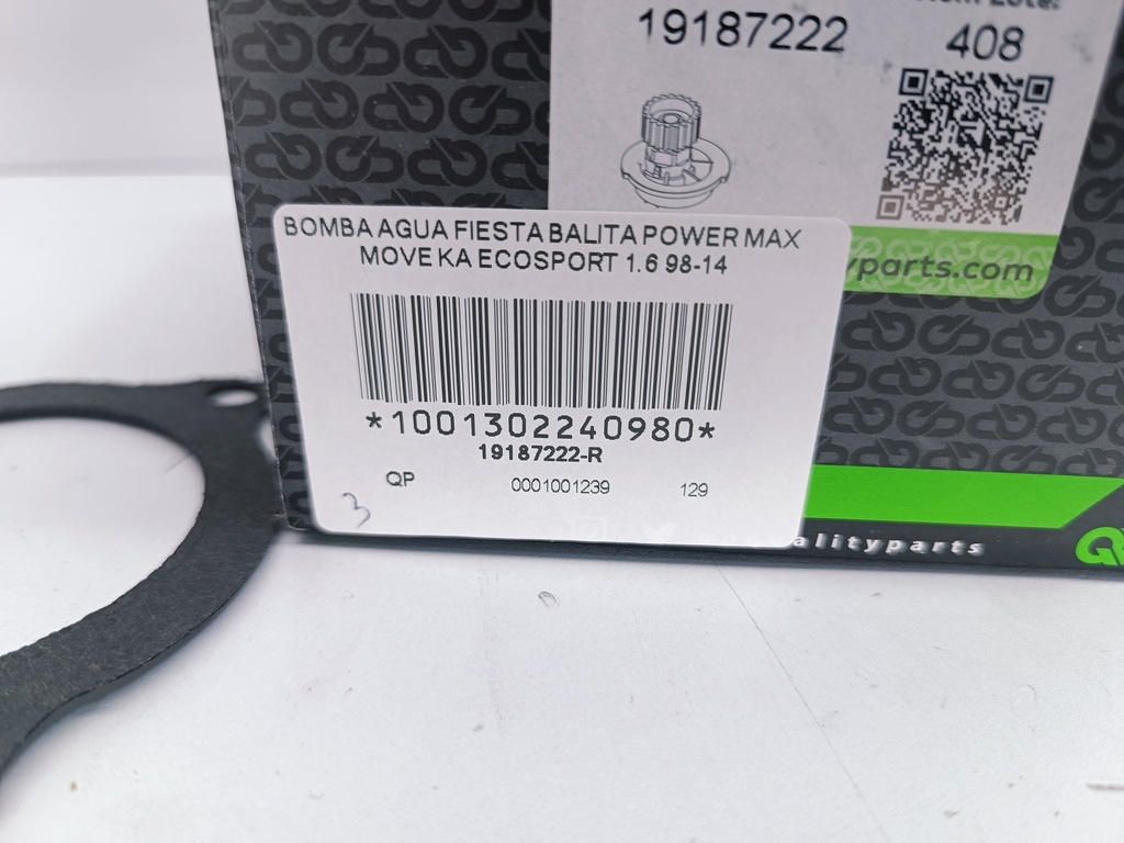 BOMBA AGUA FIESTA BALITA POWER MAX MOVE KA ECOSPORT 1.6 98-14 - Vista 4