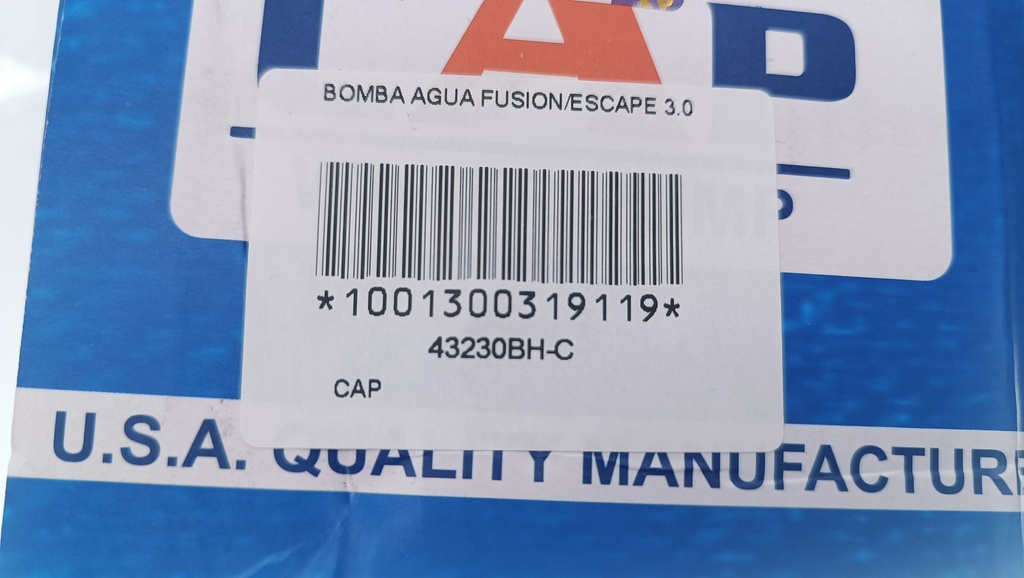 BOMBA AGUA FUSION ESCAPE 3.0 V6 06-09 - Vista 4