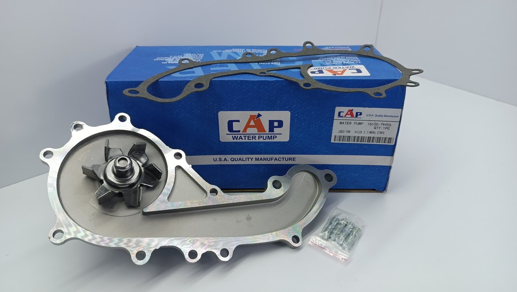BOMBA AGUA HILUX MERU HIACE 2.4 2.7 2RZ 3RZ 98-04 (12 HUECO) - Vista 1