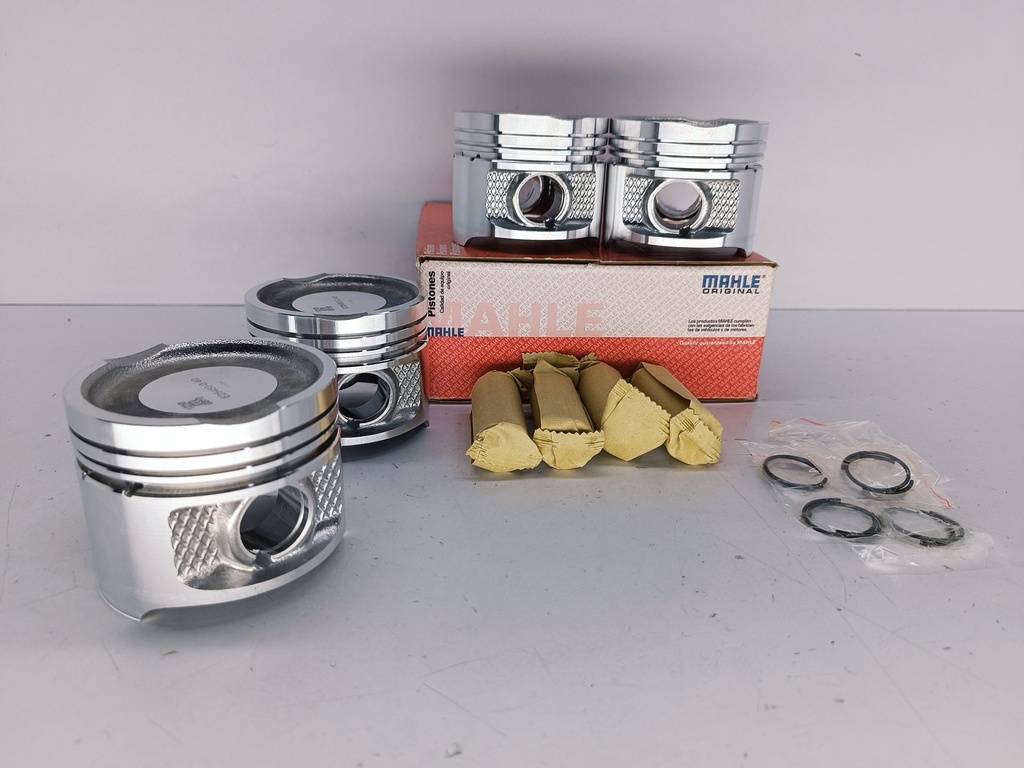 PISTON FIAT UNO PALIO SIENA 1.3 MPI 8v (0.80) (040) (1.5X1.5X3 76MM) - Vista 1