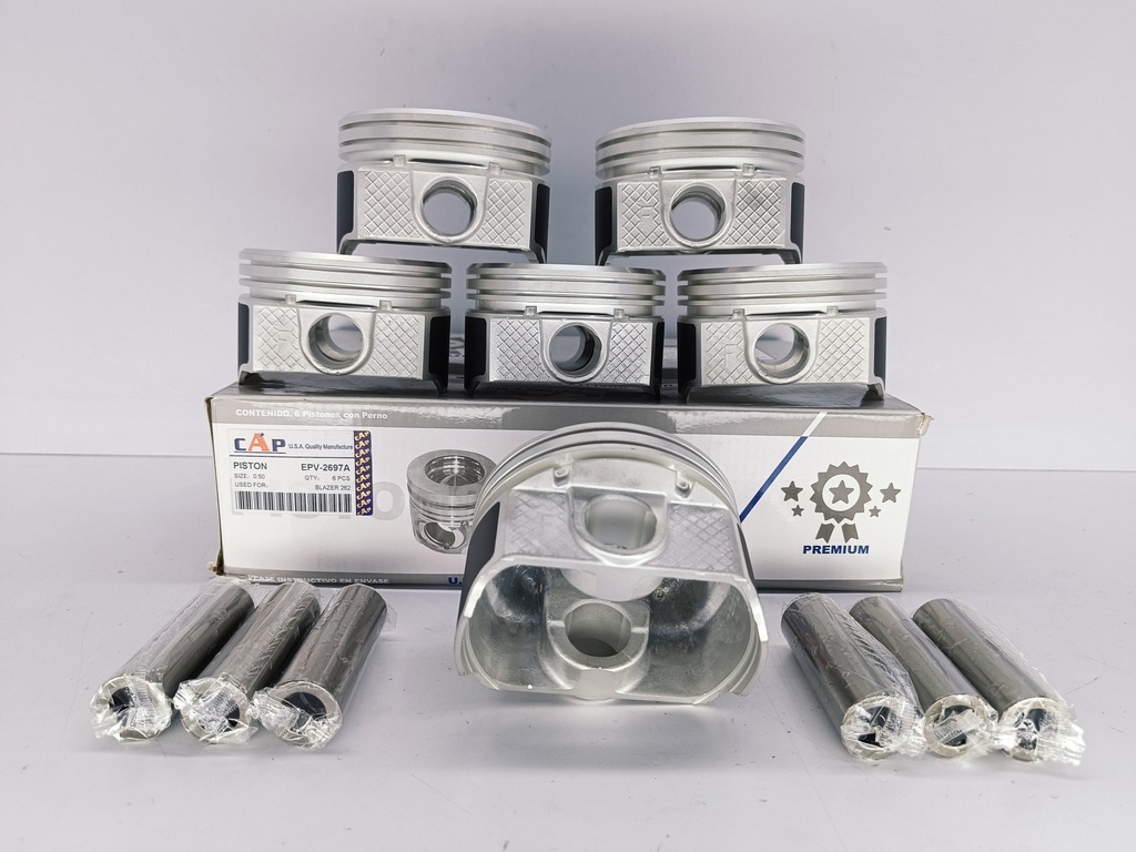 PISTON BLAZER TBI 262 4.3 V6 (020) (2X2X4.75 101.60MM) - Vista 2