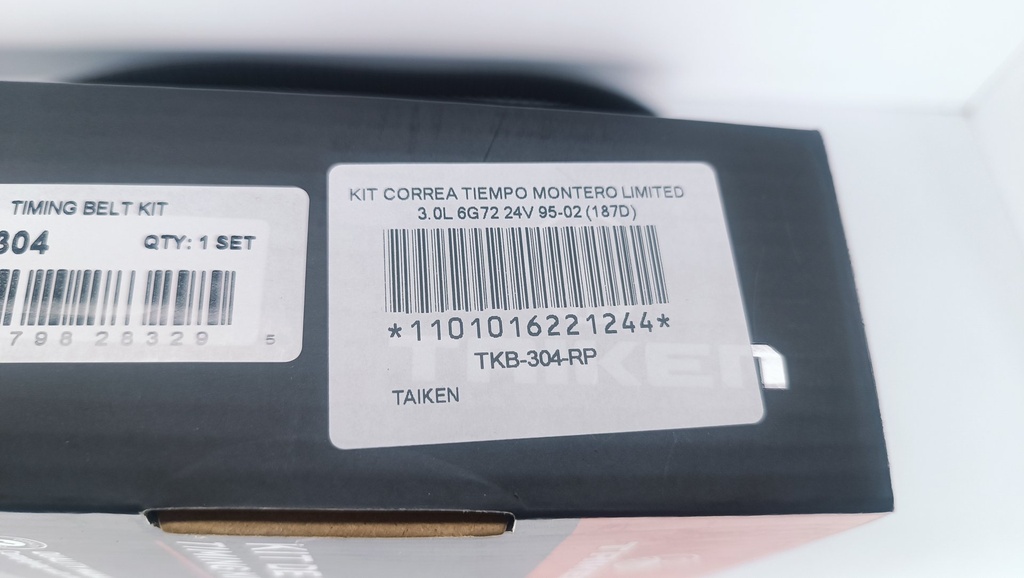 KIT CORREA TIEMPO MONTERO LIMITED 3.0L 6G72 24V 95-02 (187D) - Vista 5