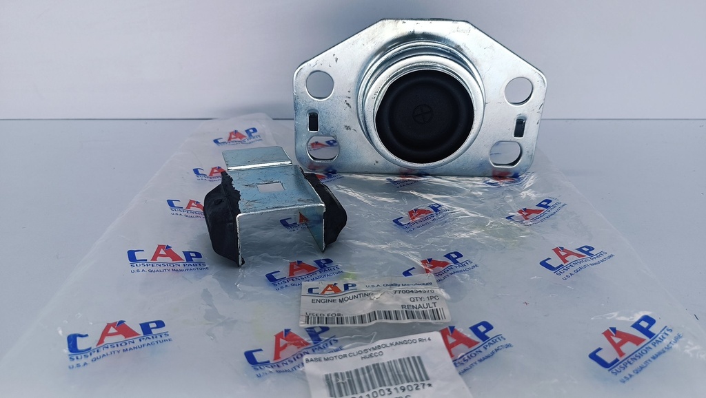 BASE MOTOR 4 HUECOS DER RENAULT SYMBOL CLIO KANGOO - Vista 3