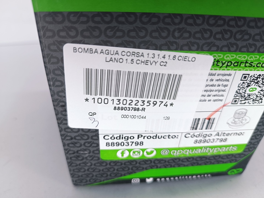 BOMBA AGUA CORSA 1.3 1.4 1.6 CIELO LANO 1.5 CHEVY C2 - Vista 6