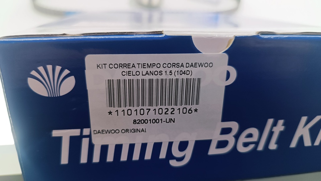 KIT CORREA TIEMPO CORSA DAEWOO CIELO LANOS 1.5 (111D) - Vista 5