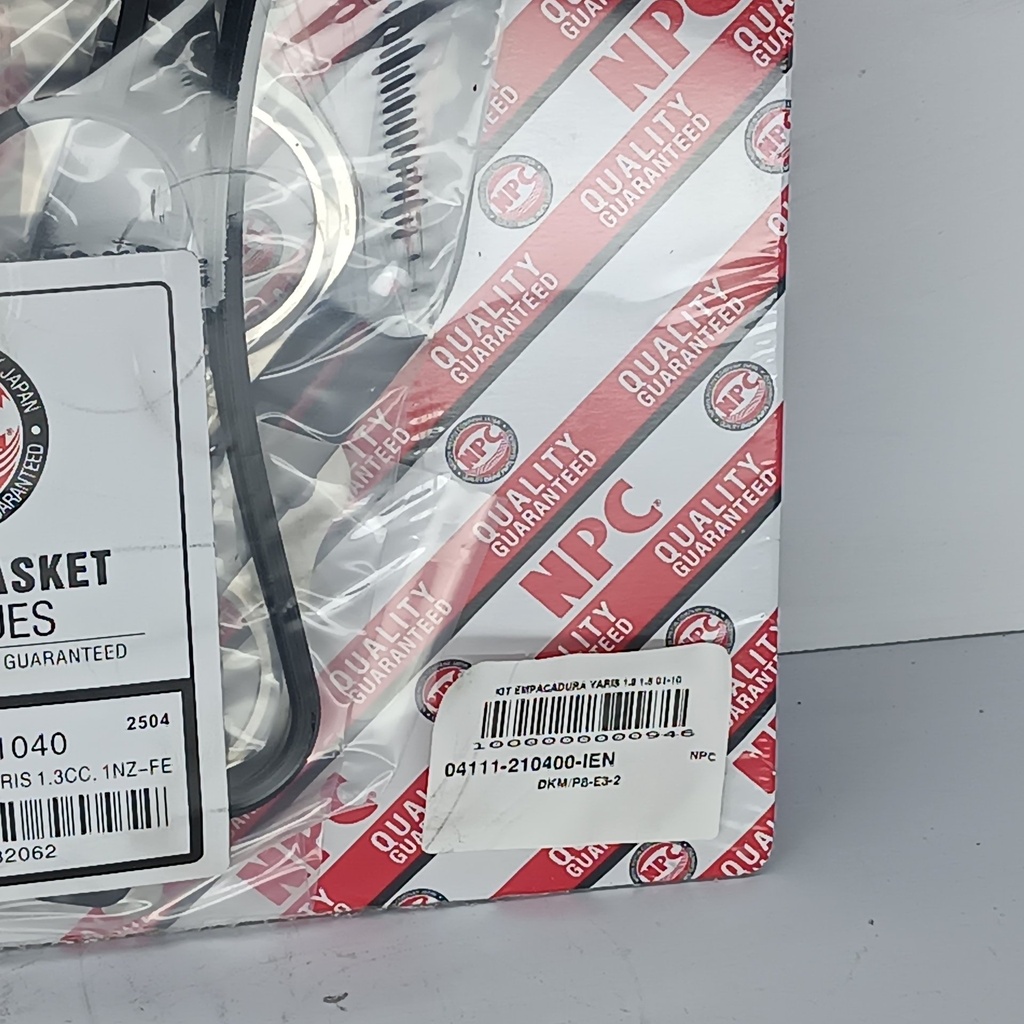 KIT EMPACADURA YARIS 1.3 1.5 01-10 - Vista 8