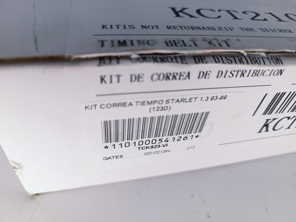 KIT CORREA TIEMPO STARLET 1.3 93-99 (123D) - Vista 5