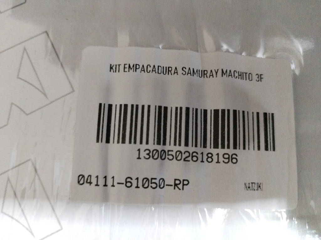 KIT EMPACADURA SAMURAY MACHITO 3F - Vista 6