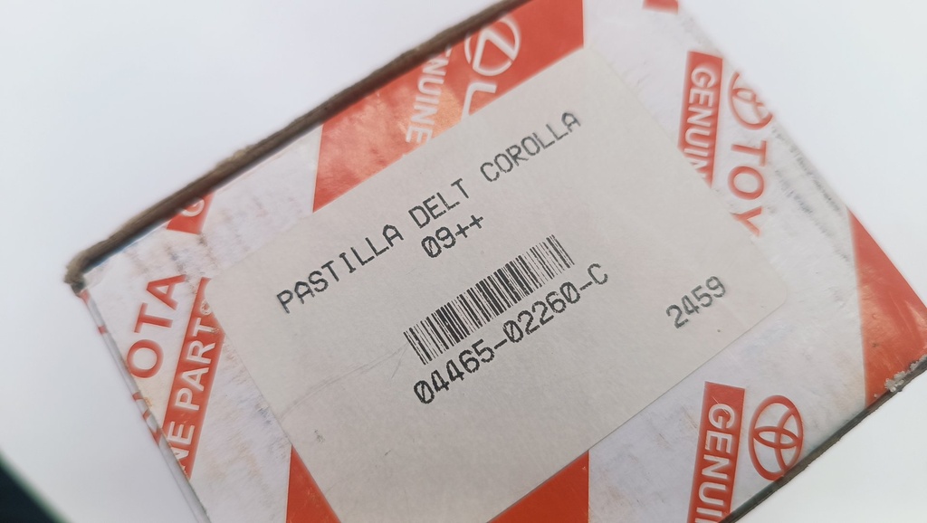 PASTILLA DELT COROLLA EXPLOSION NACIONAL 09-14 - Vista 6