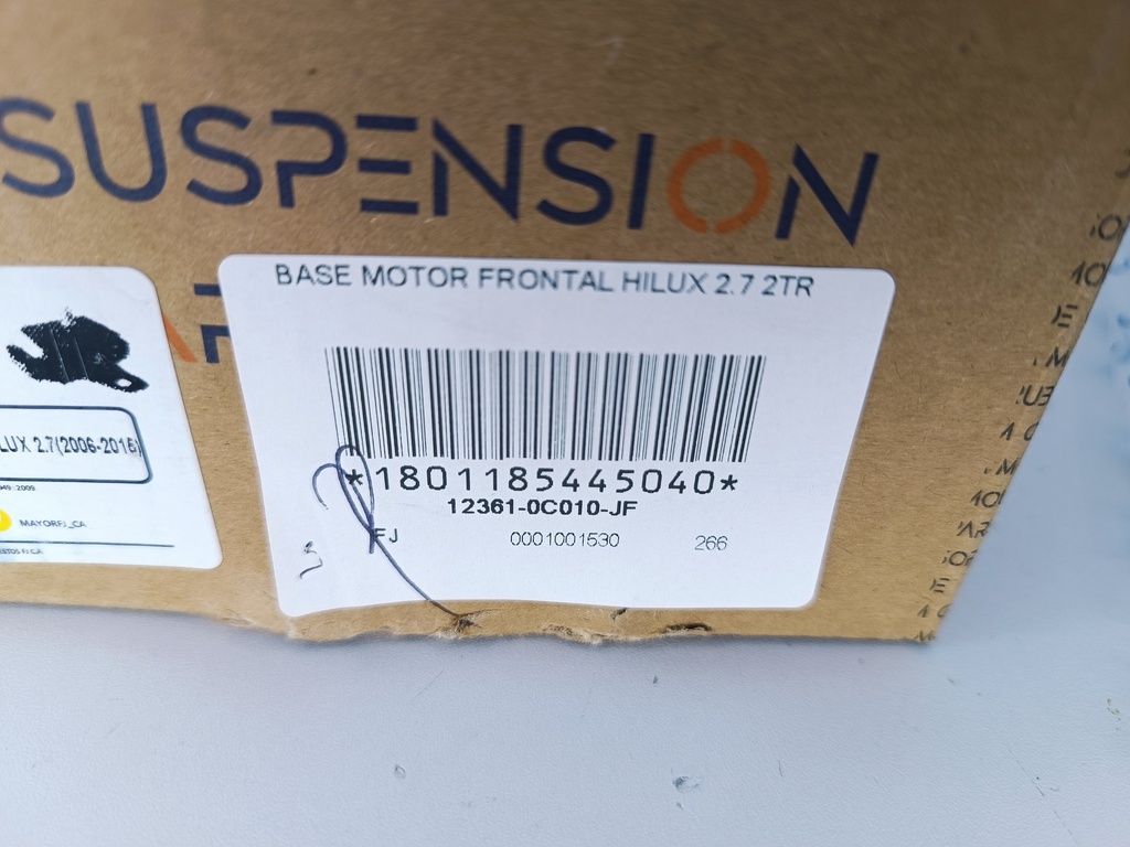 BASE MOTOR FRONTAL HILUX 2.7 2TR - Vista 5