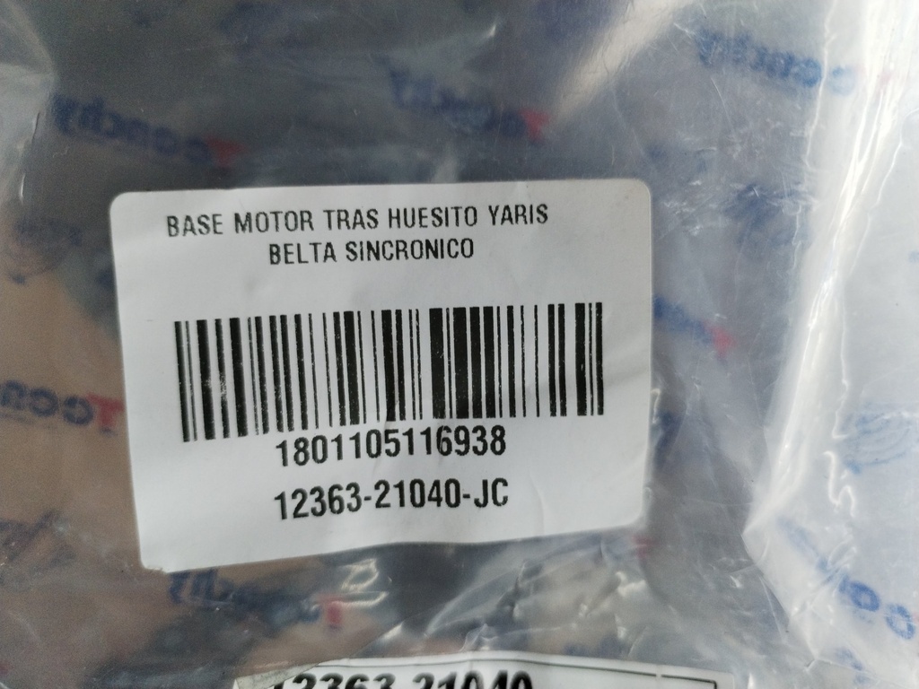BASE MOTOR TRAS HUESITO YARIS BELTA SINCRONICO 06-09 - Vista 7