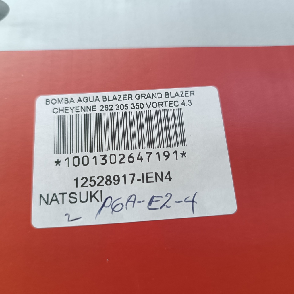 BOMBA AGUA BLAZER GRAND BLAZER CHEYENNE 262 305 350 VORTEC 4.3 - Vista 7