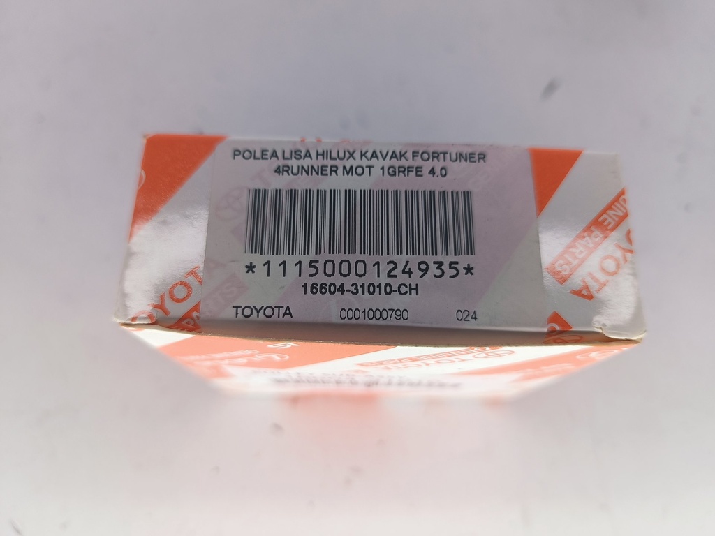 POLEA LISA HILUX KAVAK FORTUNER 4RUNNER MOT 1GRFE 4.0 ALTERNADOR - Vista 4
