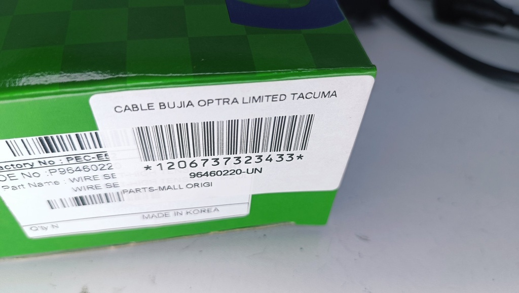 CABLE BUJIA OPTRA LIMITED TACUMA - Vista 4