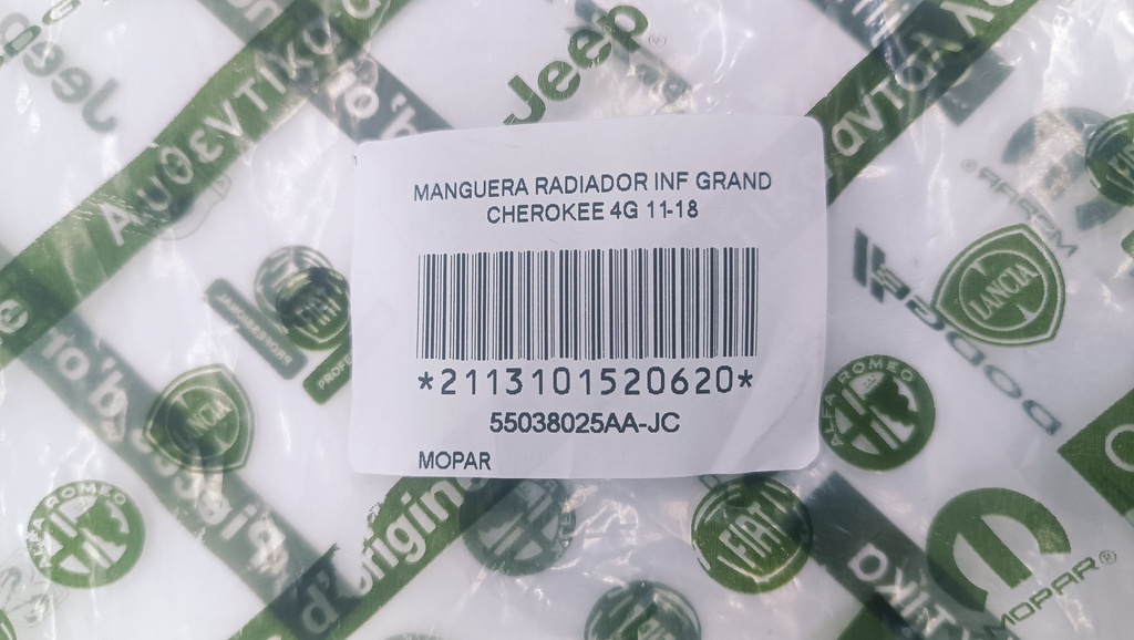MANGUERA RADIADOR INF GRAND CHEROKEE 4G 11-18 - Vista 10