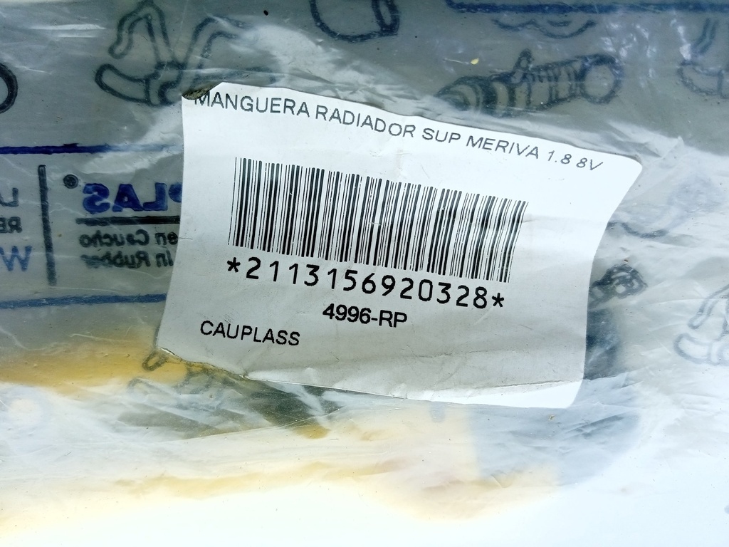 MANGUERA RADIADOR SUP MERIVA 1.8 8V - Vista 5