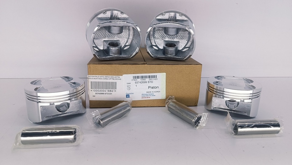 PISTON (STD) ASTRA OPTRA DESING ADVANCE 1.8 (1.2X1.2X2MM 80.5MM) - Vista 1