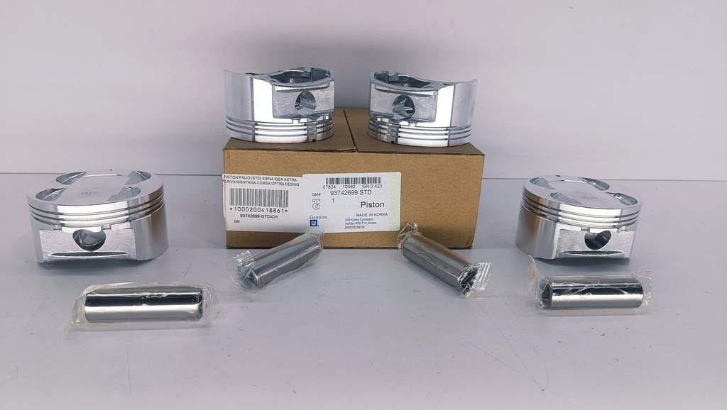 PISTON (STD) ASTRA OPTRA DESING ADVANCE 1.8 (1.2X1.2X2MM 80.5MM) - Vista 2