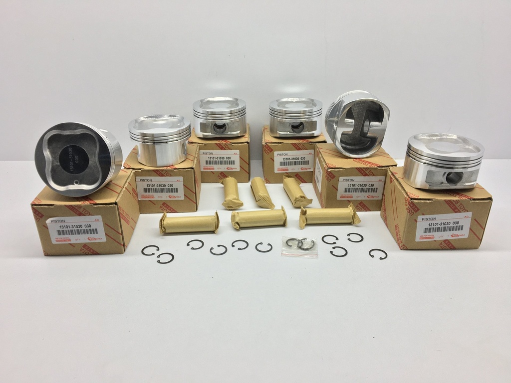 PISTON 4RUNNER HILUX KAVAK TACOMA FORTUNER FJ CRUISER 1GRFE (030) (1.2X1.2X2 94MM) - Vista 6