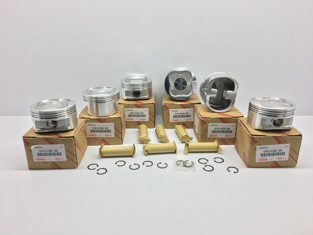 PISTON 4RUNNER HILUX KAVAK TACOMA FORTUNER FJ CRUISER 1GRFE (030) (1.2X1.2X2 94MM) - Vista 7