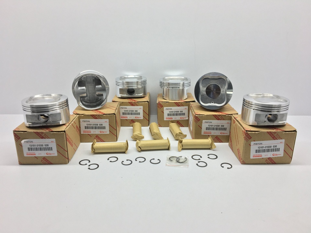PISTON 4RUNNER HILUX KAVAK TACOMA FORTUNER FJ CRUISER 1GRFE (030) (1.2X1.2X2 94MM) - Vista 8