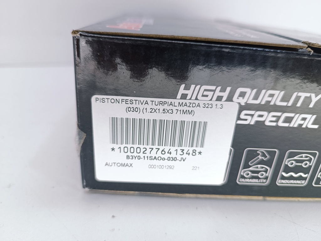 PISTON FESTIVA TURPIAL MAZDA 323 1.3 (030) (1.2X1.5X3 71MM) - Vista 4