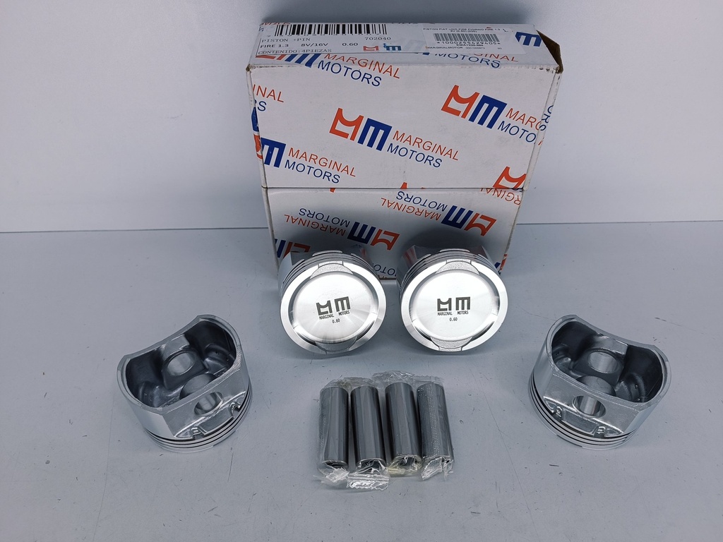 PISTON FIAT UNO FIRE FIORINO FIRE 1.3 8V (0.60) (030) (1.2x1.2x2.5 70.8mm) - Vista 3