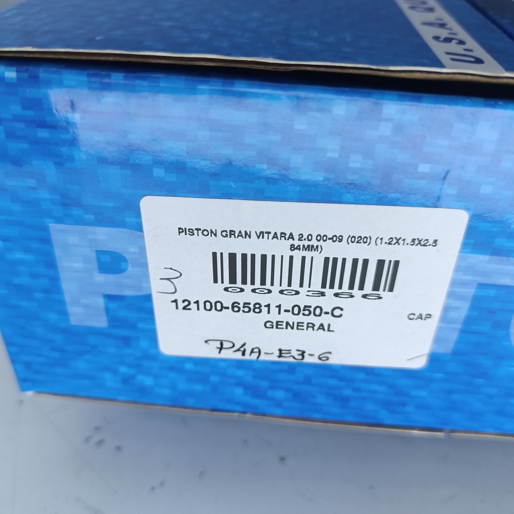 PISTON GRAN VITARA 2.0 00-09 (030) (1.2X1.5X2.5 84MM) - Vista 8