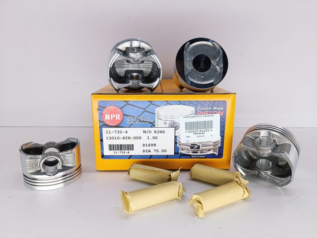PISTON HONDA CIVIC 1.6 96-00 (STD) (1X1.2X2.8 75MM) - Vista 2