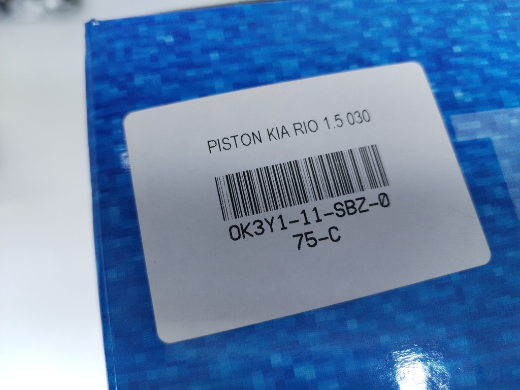 PISTON KIA RIO 1.5 STYLUS 030 (1.2X1.2X2.5 75.5MM) - Vista 5