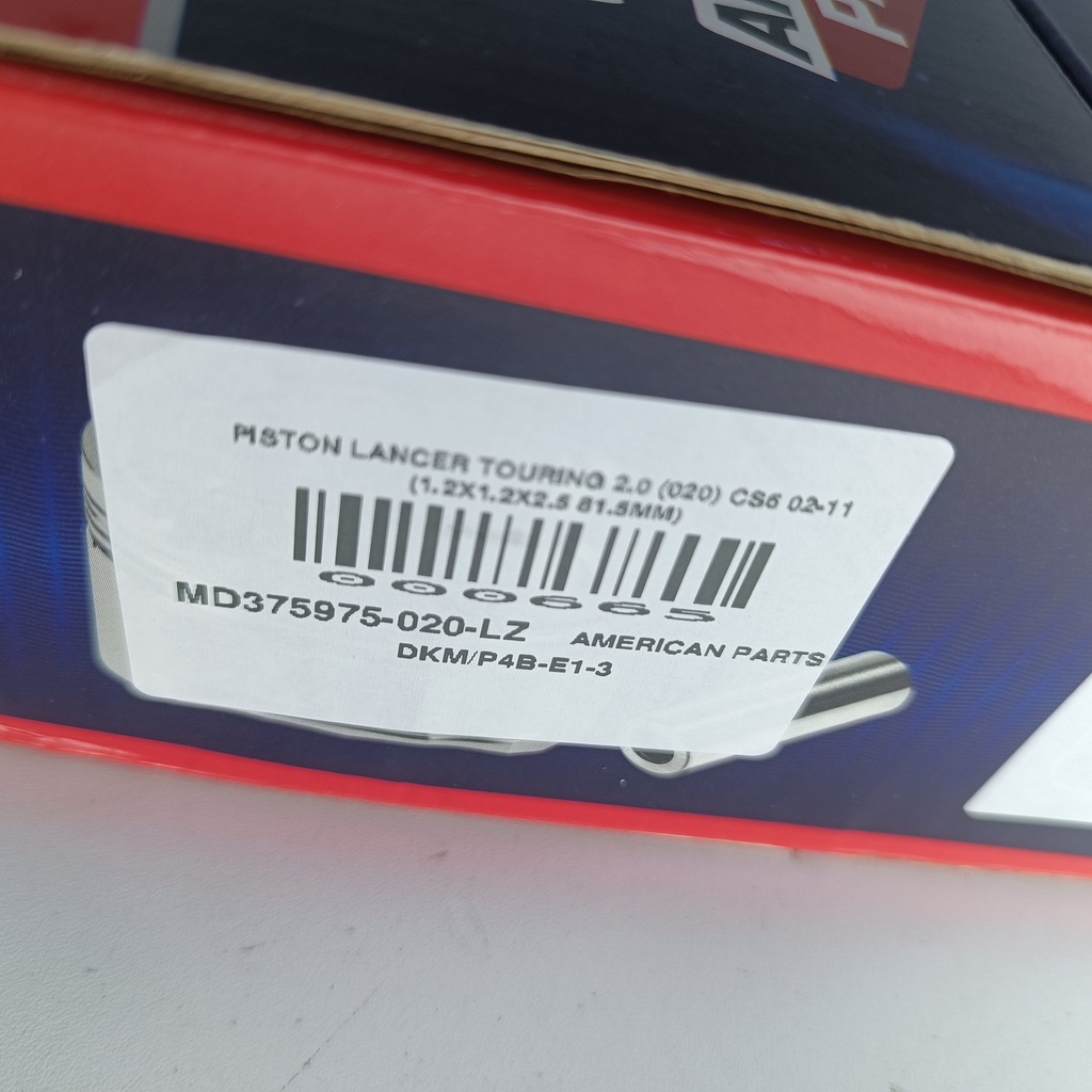 PISTON LANCER TOURING 2.0 (020) CS6 02-11 (1.2X1.2X2.5 81.5MM) - Vista 7