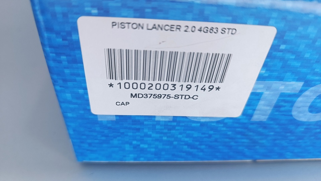 PISTON LANCER TOURING 2.0 (STD) CS6 02-11 (1.2X1.2X2.5 81.5MM) - Vista 5