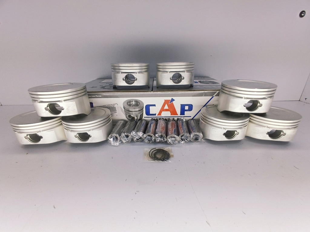 PISTON SILVERADO TAHOE TRAIL BLAZER CHEYENNE AVALANCHE 5.3 07-UP (PASADOR CON RETEN) 030 (1.5x1.5x3 96MM) - Vista 1