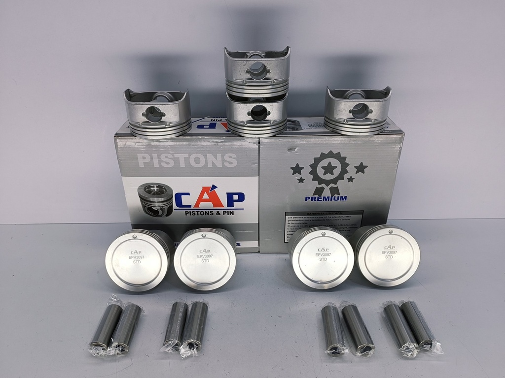 PISTON SILVERADO TAHOE TRAIL BLAZER CHEYENNE AVALANCHE 5.3 07-UP (PASADOR CON RETEN) 030 (1.5x1.5x3 96MM) - Vista 7