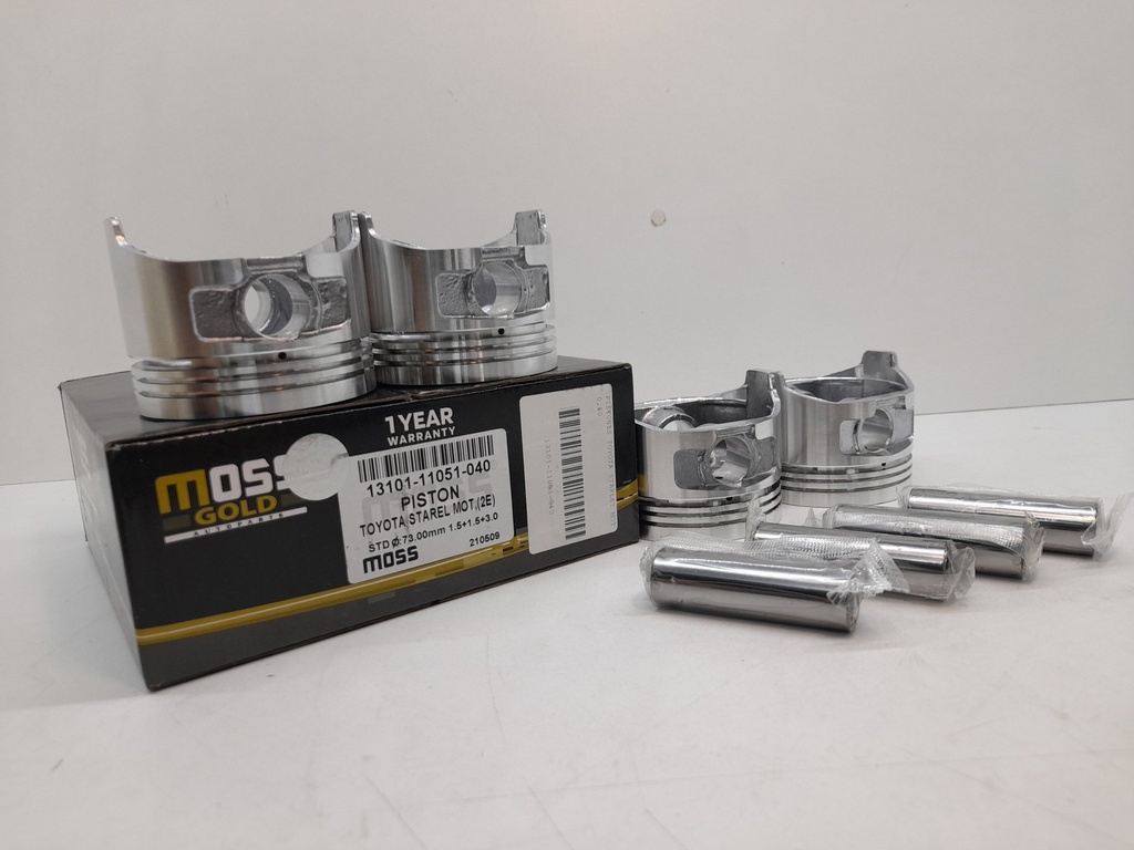 PISTON STARLET 1.3 (040) (1.5X1.5X3 73MM) - Vista 4
