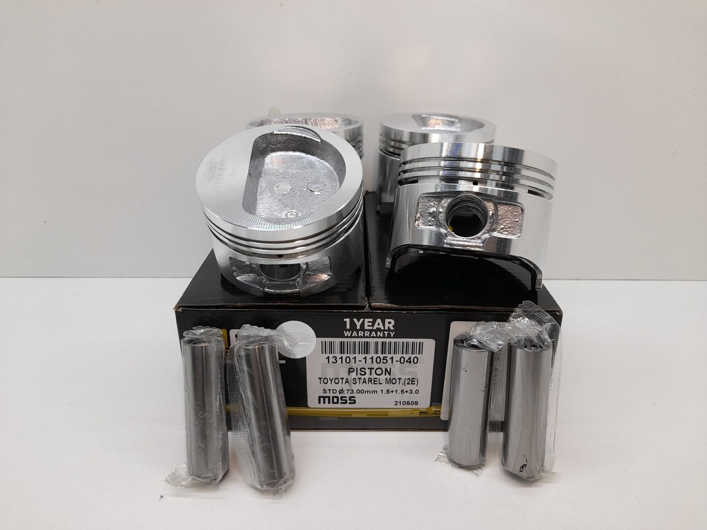 PISTON STARLET 1.3 (040) (1.5X1.5X3 73MM) - Vista 8
