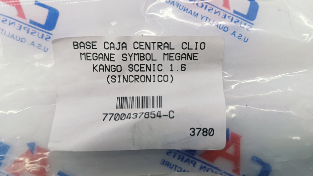 BASE CAJA CENTRAL SINCRONICO CLIO MEGANE SYMBOL MEGANE KANGO SCENIC 1.6 HUESITO - Vista 9