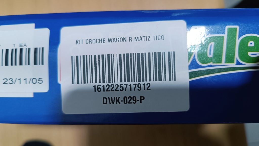 KIT CROCHE WAGON R MATIZ TICO 170MMX18E C/C - Vista 5