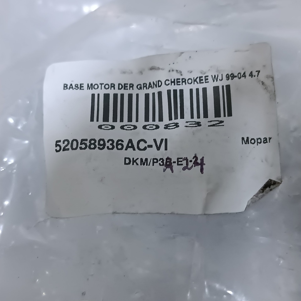 BASE MOTOR DER GRAND CHEROKEE WJ 99-04 4.7 - Vista 7