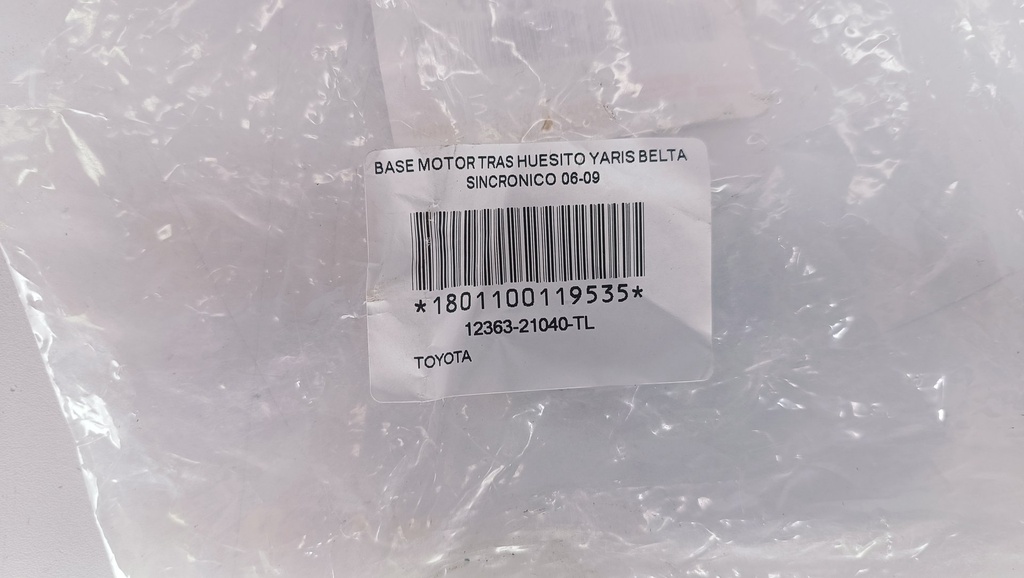 BASE MOTOR TRAS HUESITO YARIS BELTA SINCRONICO 06-09 - Vista 8