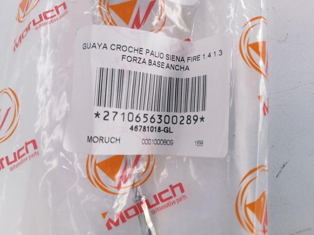 GUAYA CROCHE PALIO SIENA FIRE 1.4 1.3 FORZA BASE ANCHA - Vista 5