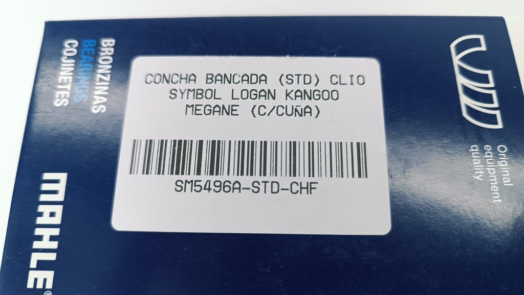 CONCHA BANCADA (STD) CLIO SYMBOL LOGAN KANGOO MEGANE (C/CUÑA) 1.6 8V K7M - Vista 3